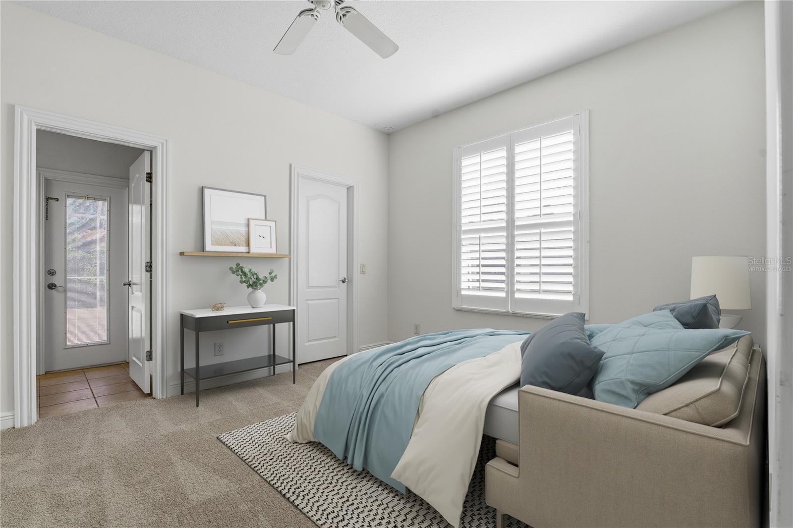 Virtually Staged Bedroom 1