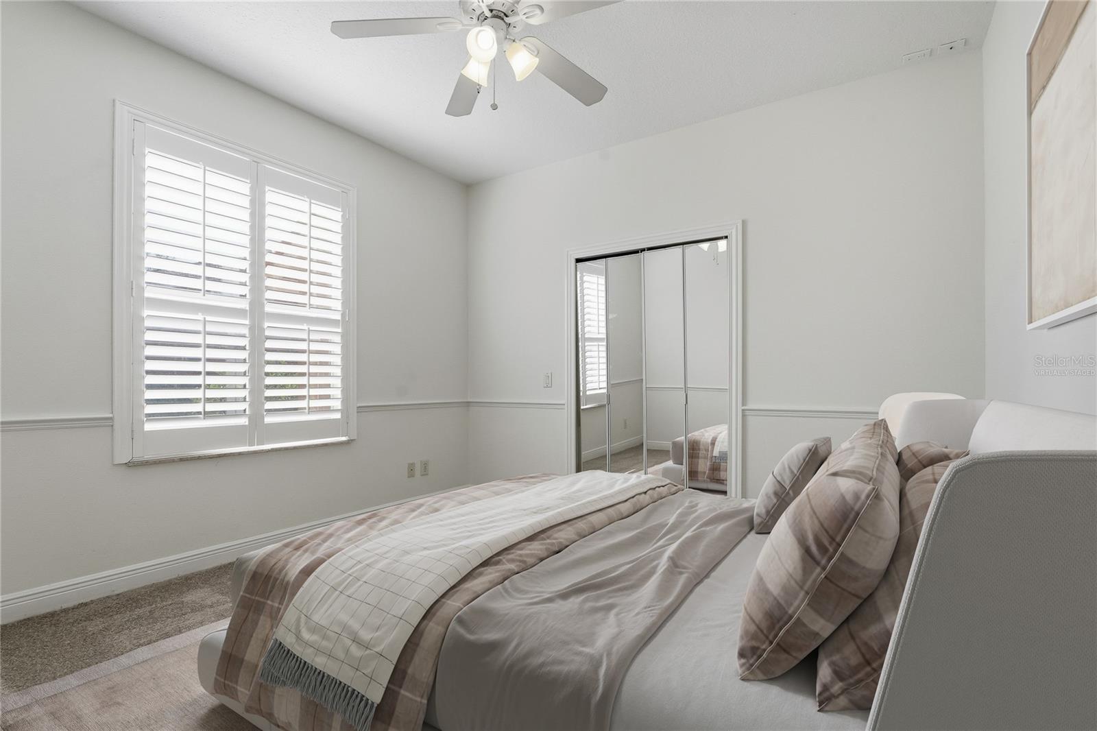 Virtually Staged Bedroom 2