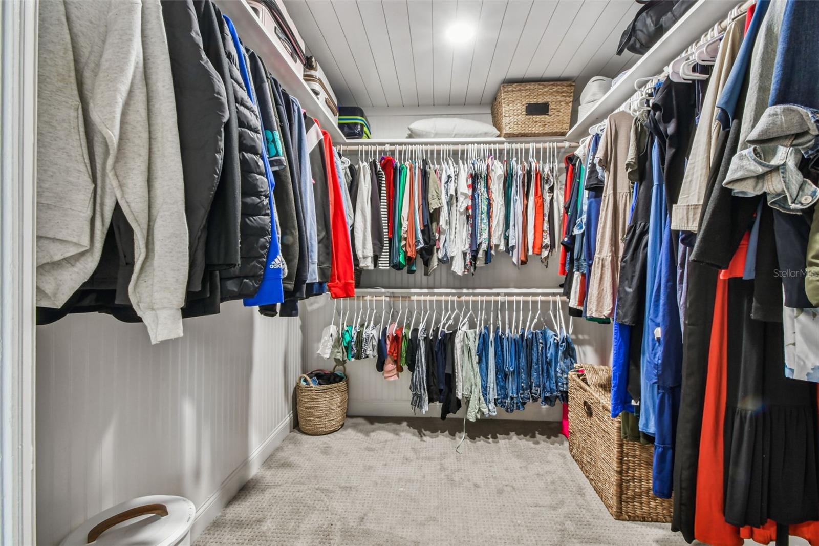 Excellent and large walk-in closet