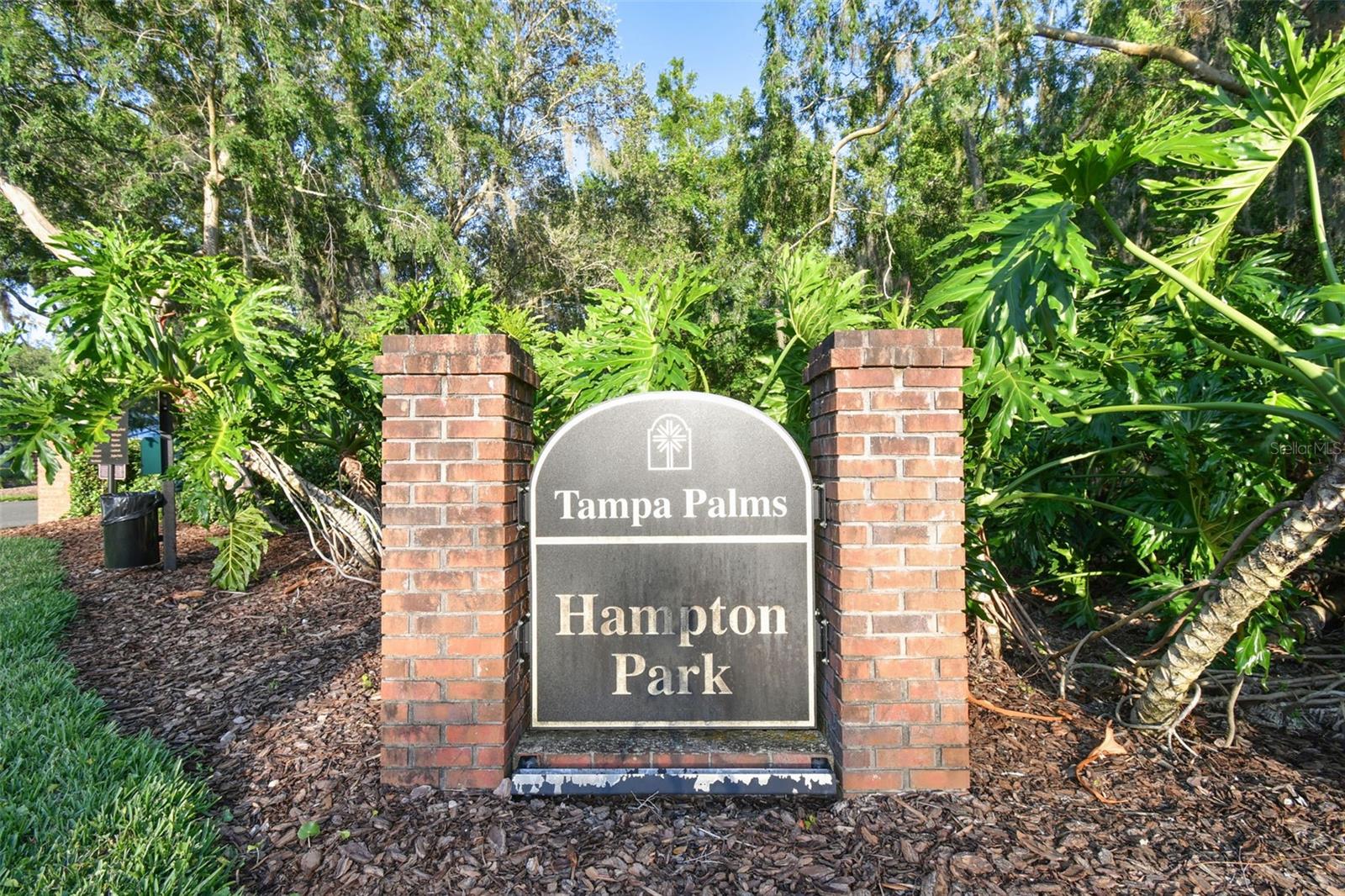 Hampton Park is located at the end of the street. Less than 1/4 mile from the home.