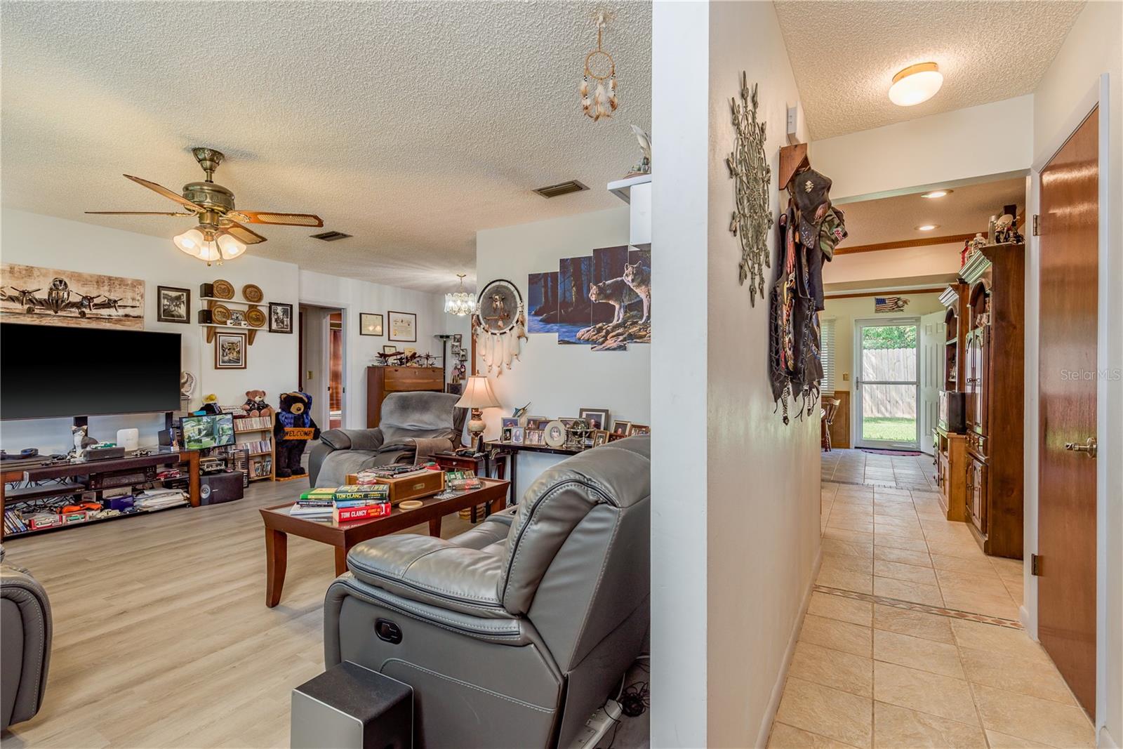 Living Room and Hall