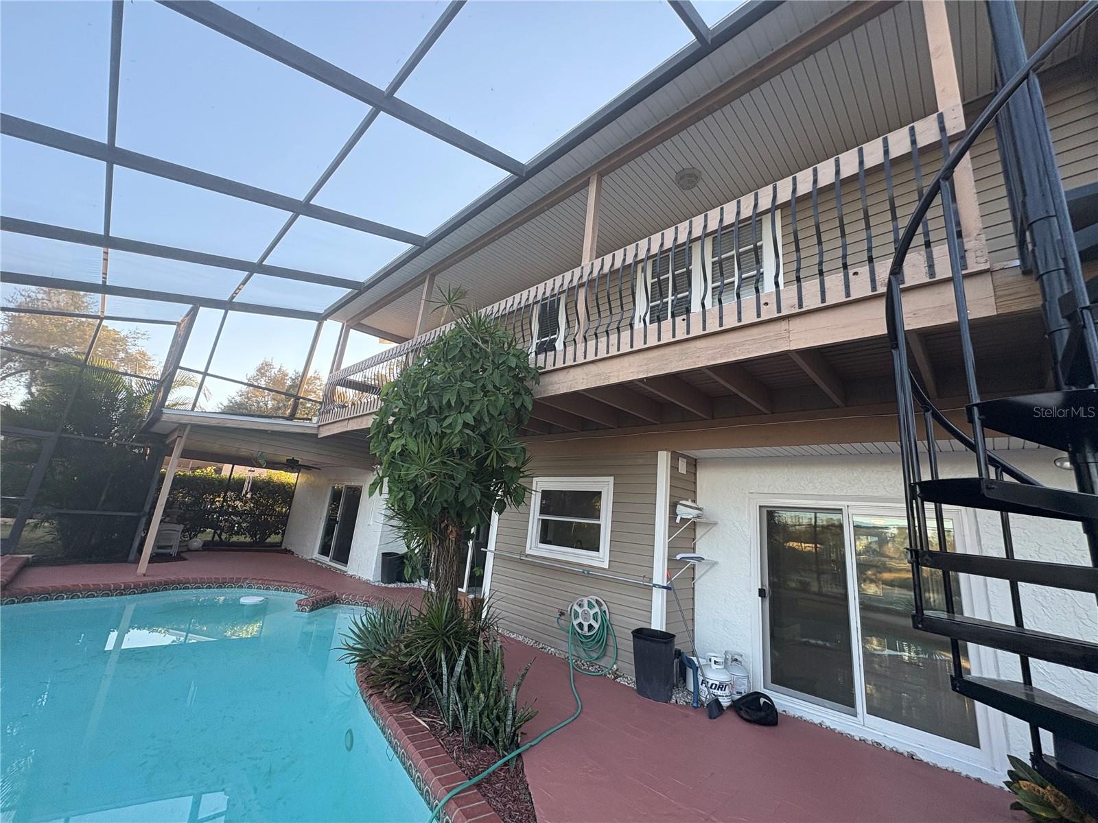 Sliding doors to office/formal living room