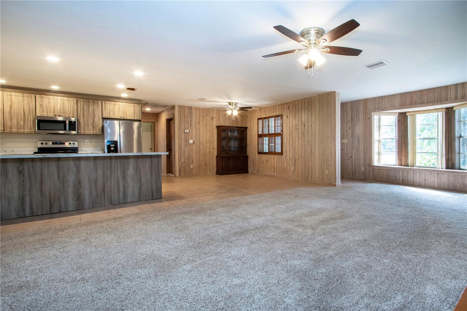 Open kitchen concept