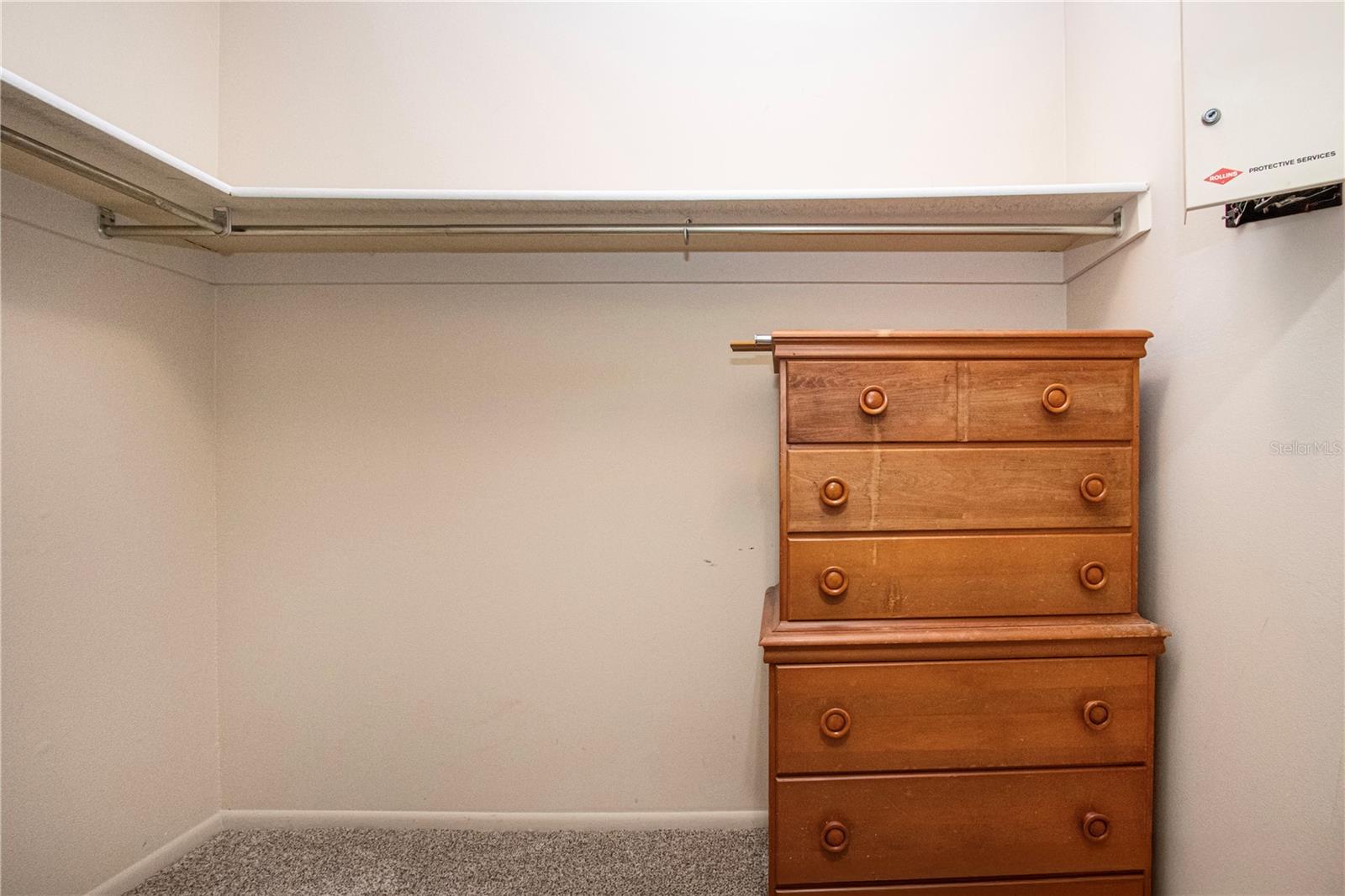 Owners suite walk in closet