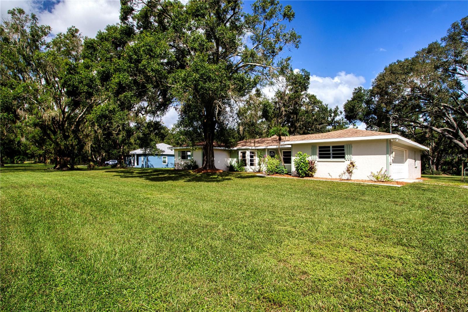 Spacious front yard
