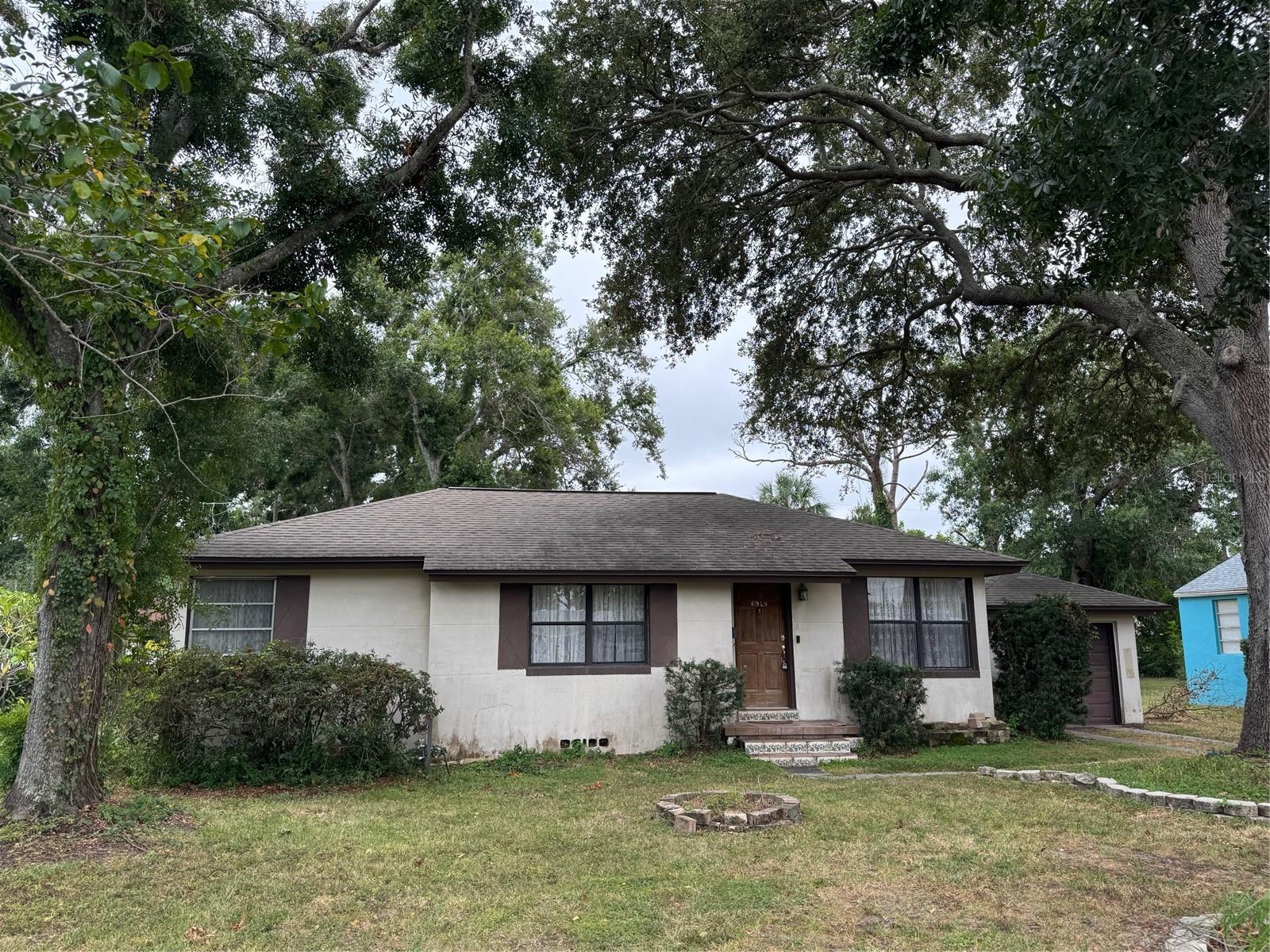 This is a great opportunity to renovate this solid masonry home.