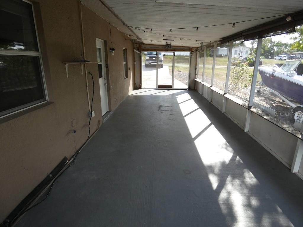 37X12 Carport / Completely Screen