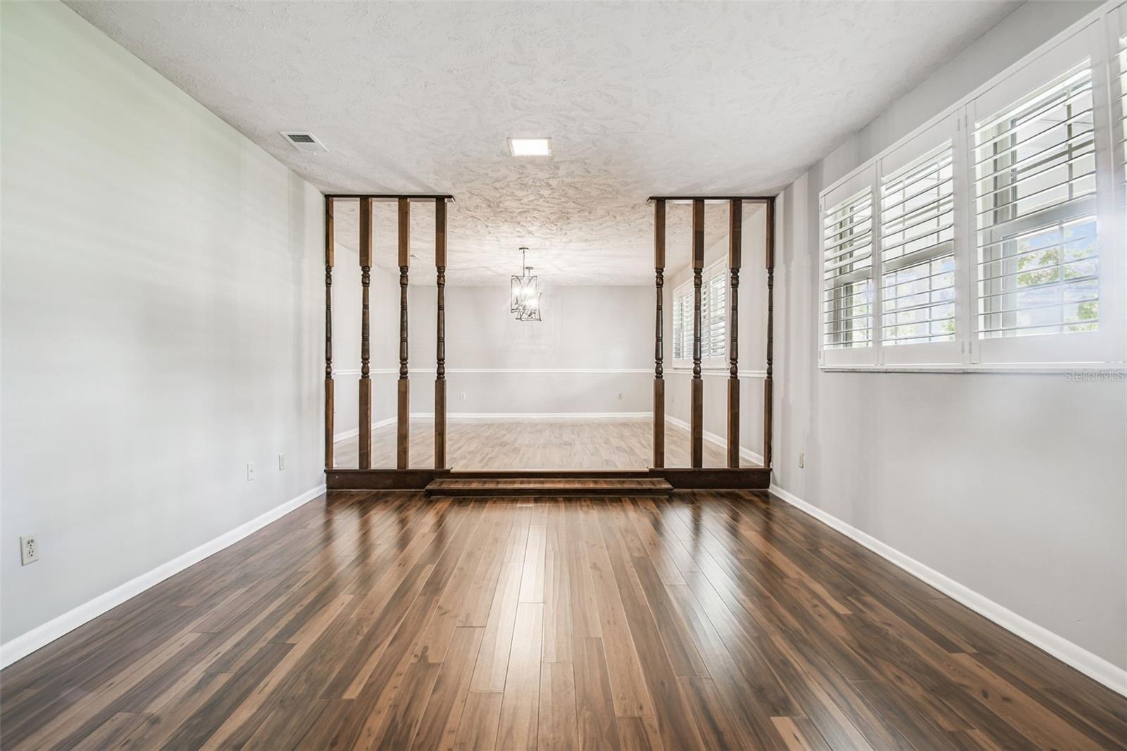 Living Room looking into dining room.