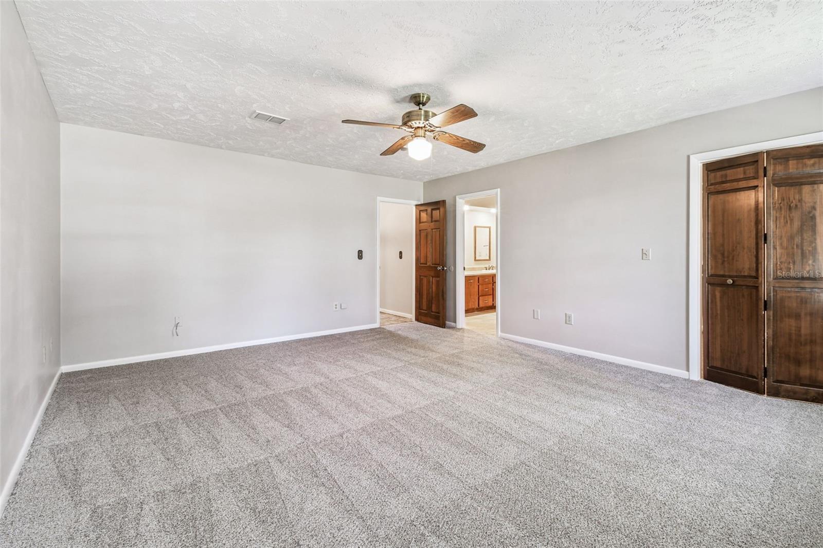 Primary ensuite looking at Bath entrance