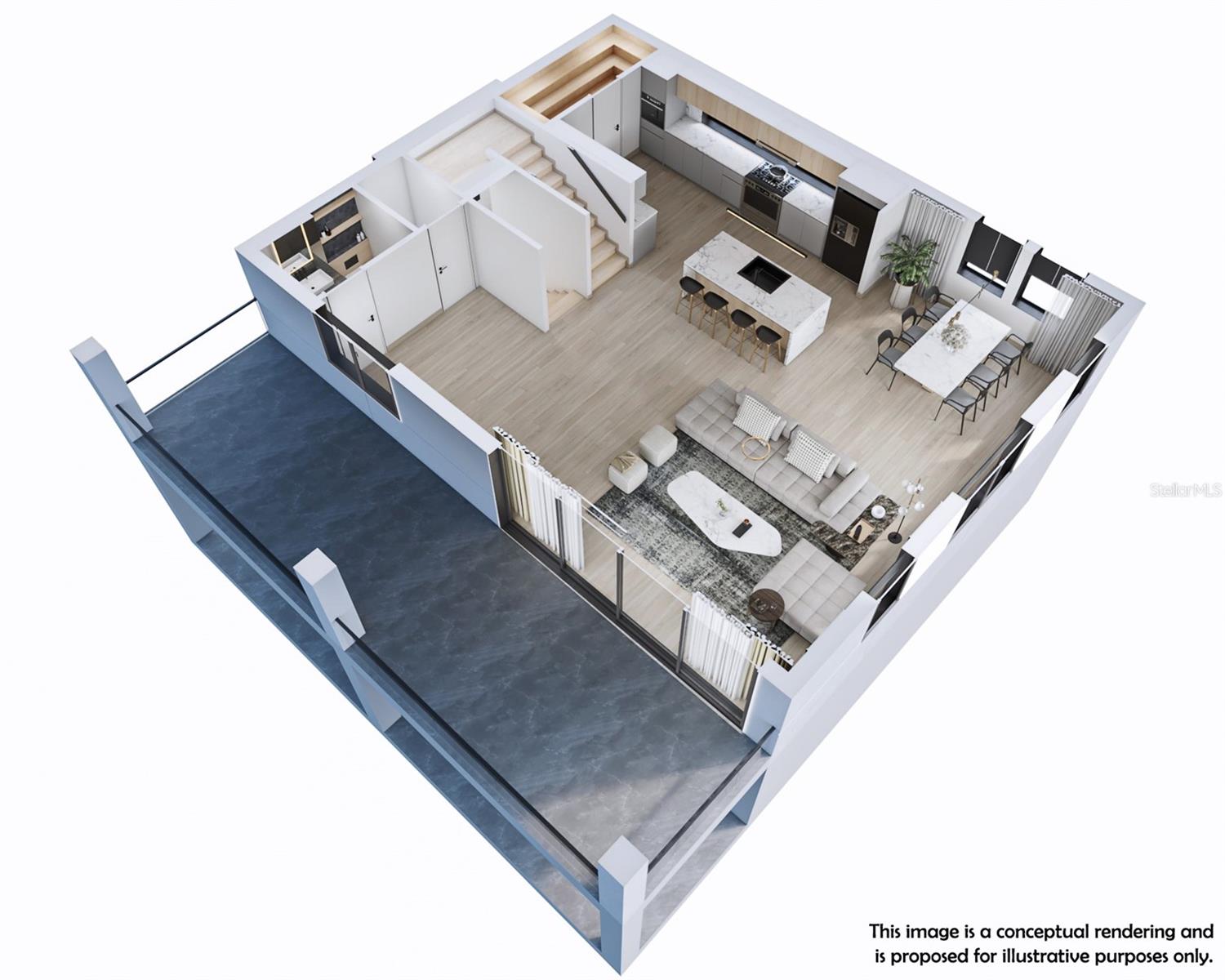 2nd Floor Rendering