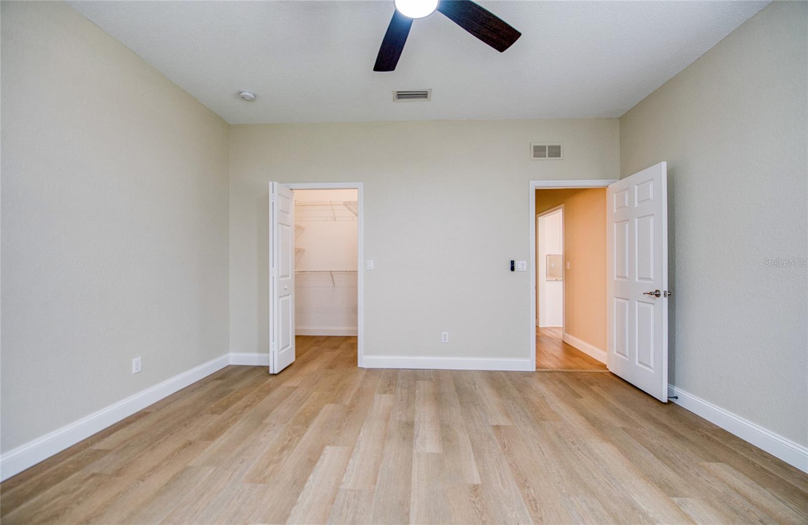 Second bedroom with walk-in closet