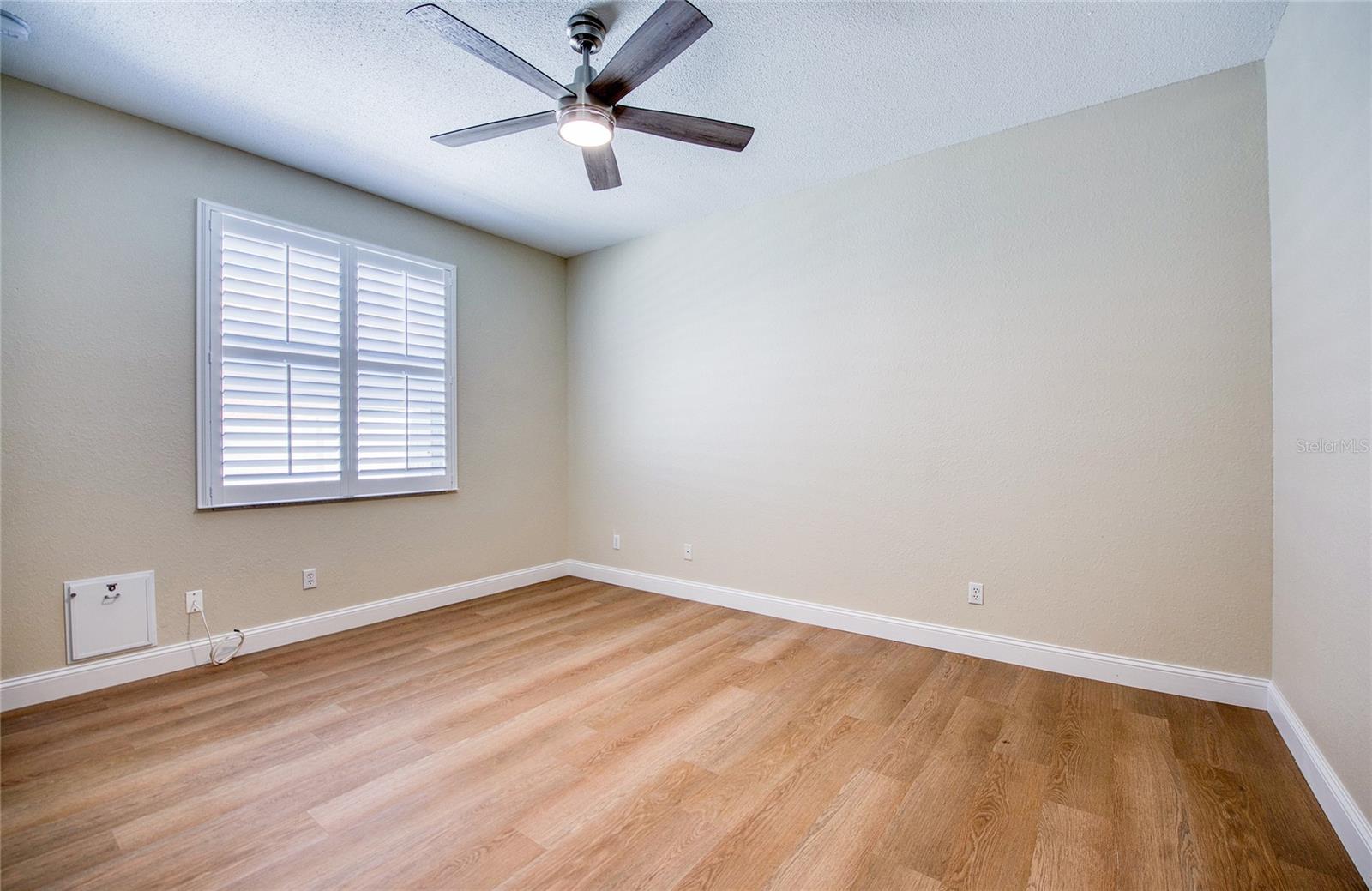 Third bedroom with doggy door