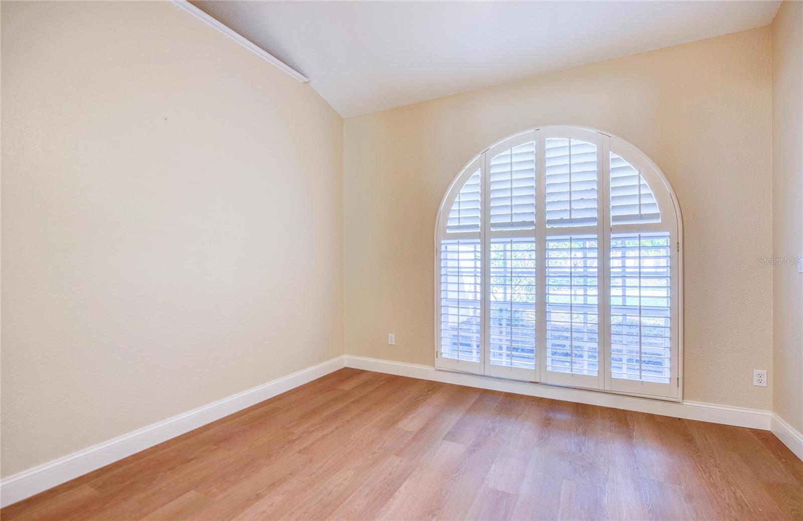 Fourth bedroom or office off family room