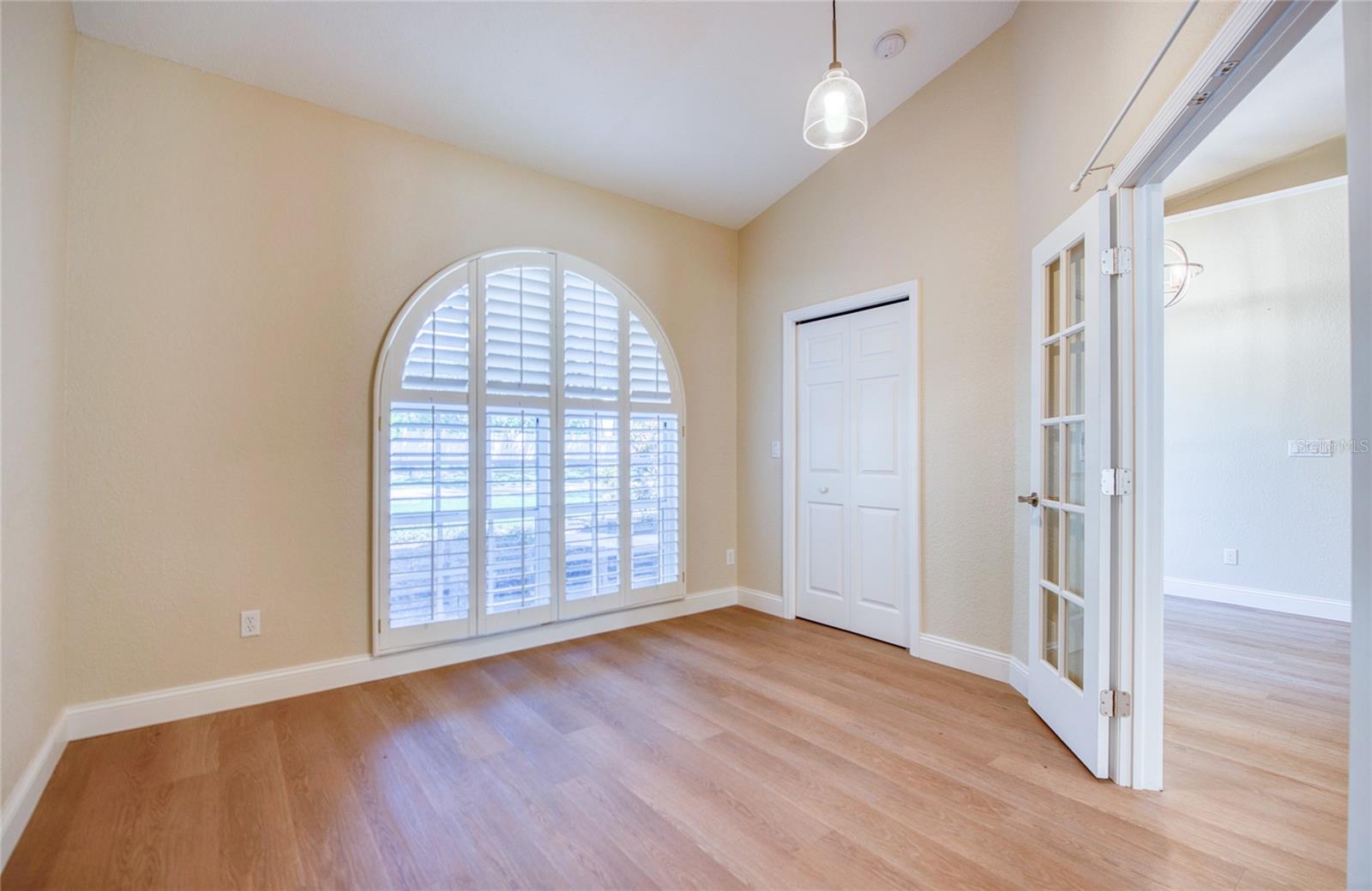 TV room, play room, office or fourth bedroom with closet