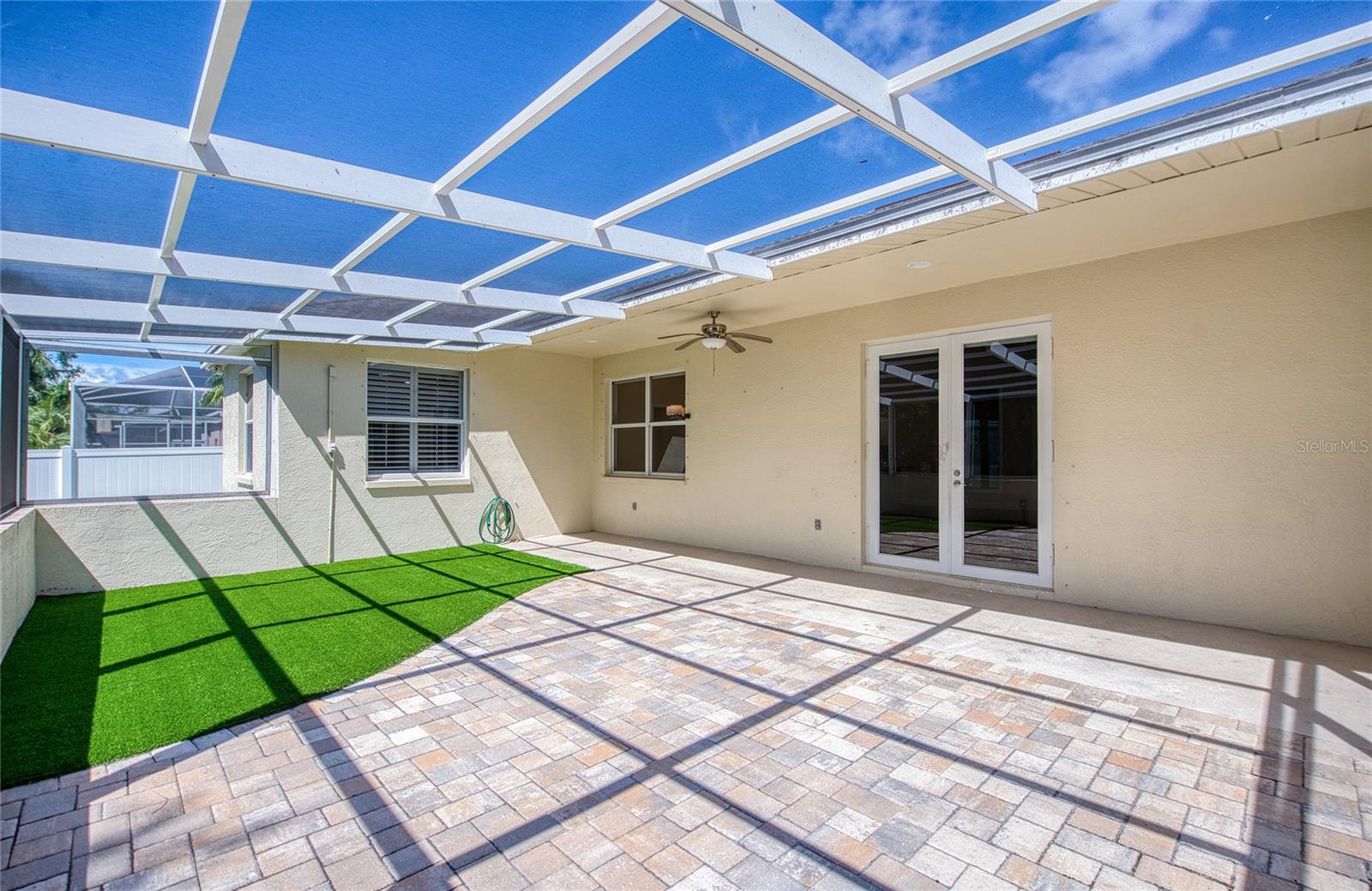 Room for grill on lanai