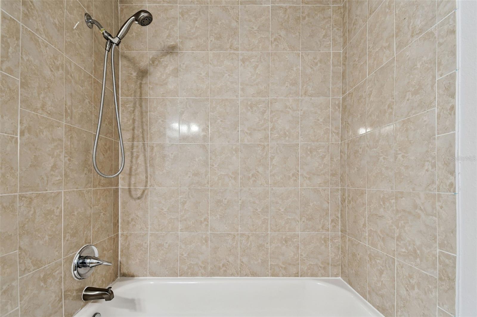 Shower in primary bath
