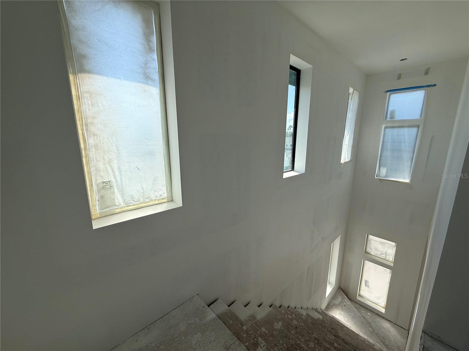 wide stairway