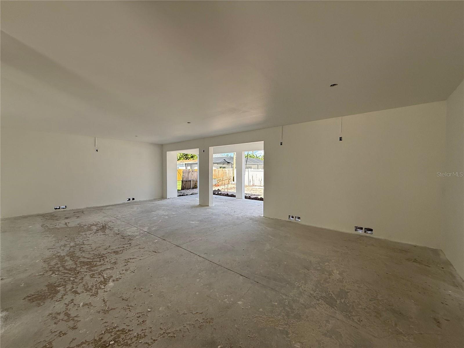 huge storage space downstairs