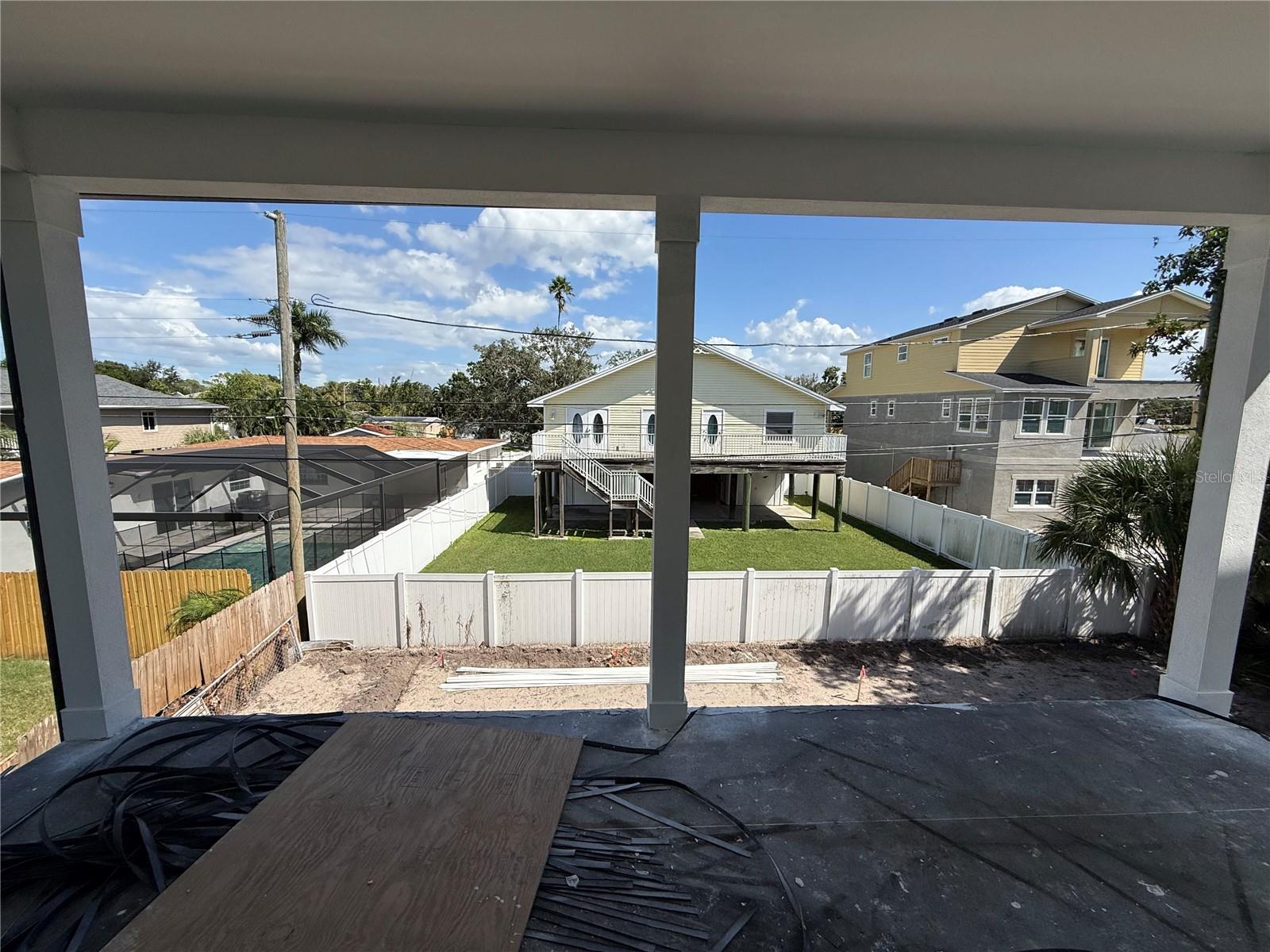 balcony off the living room