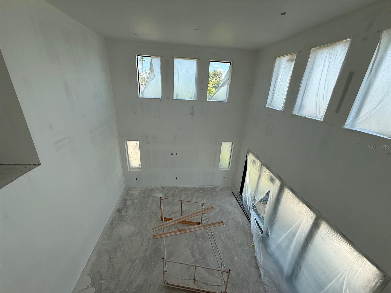 view from loft