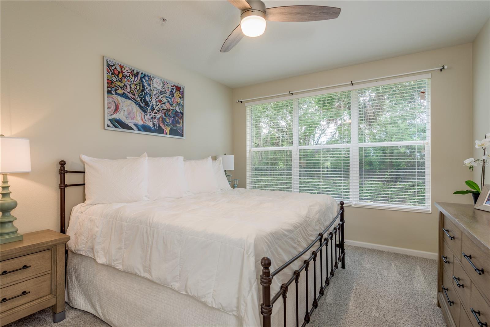 Primary Bedroom with lots of light!