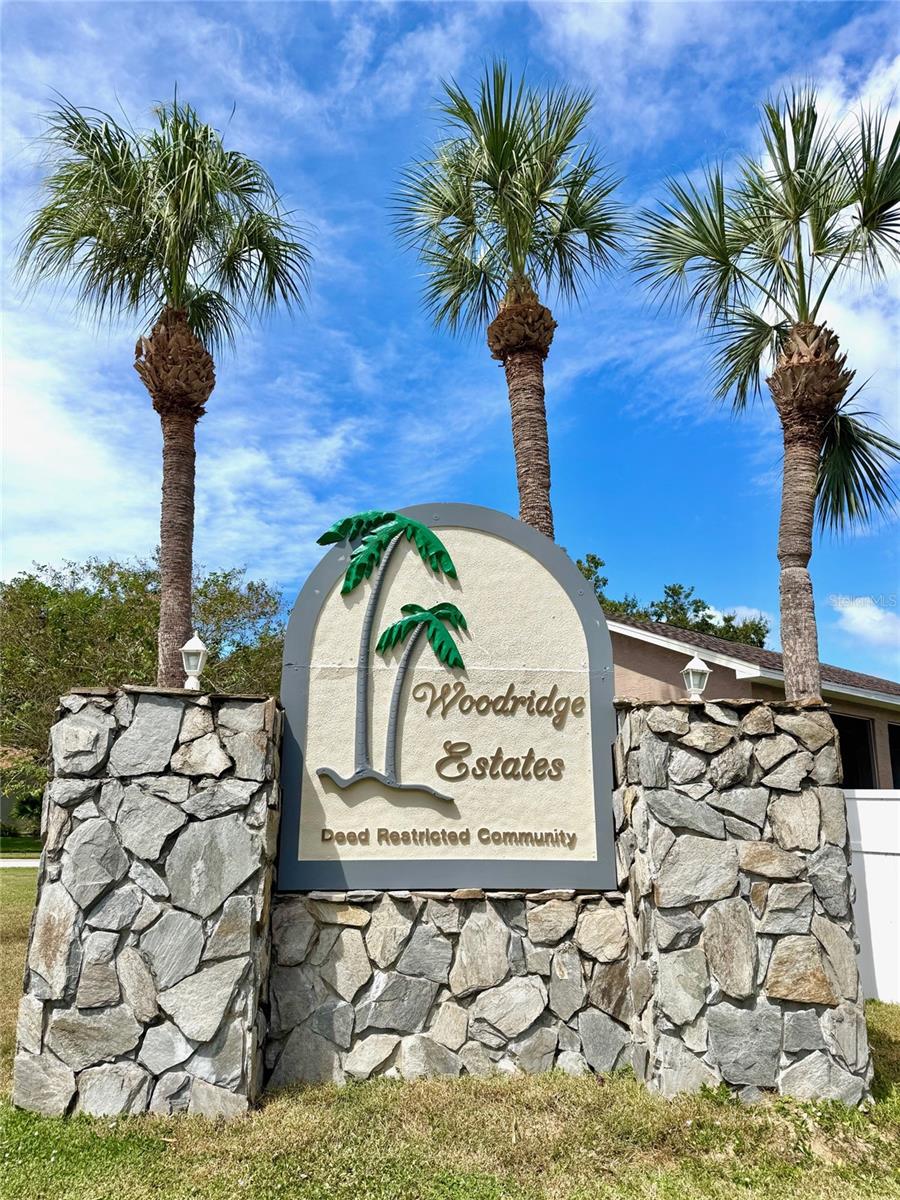 Subdivision entrance
