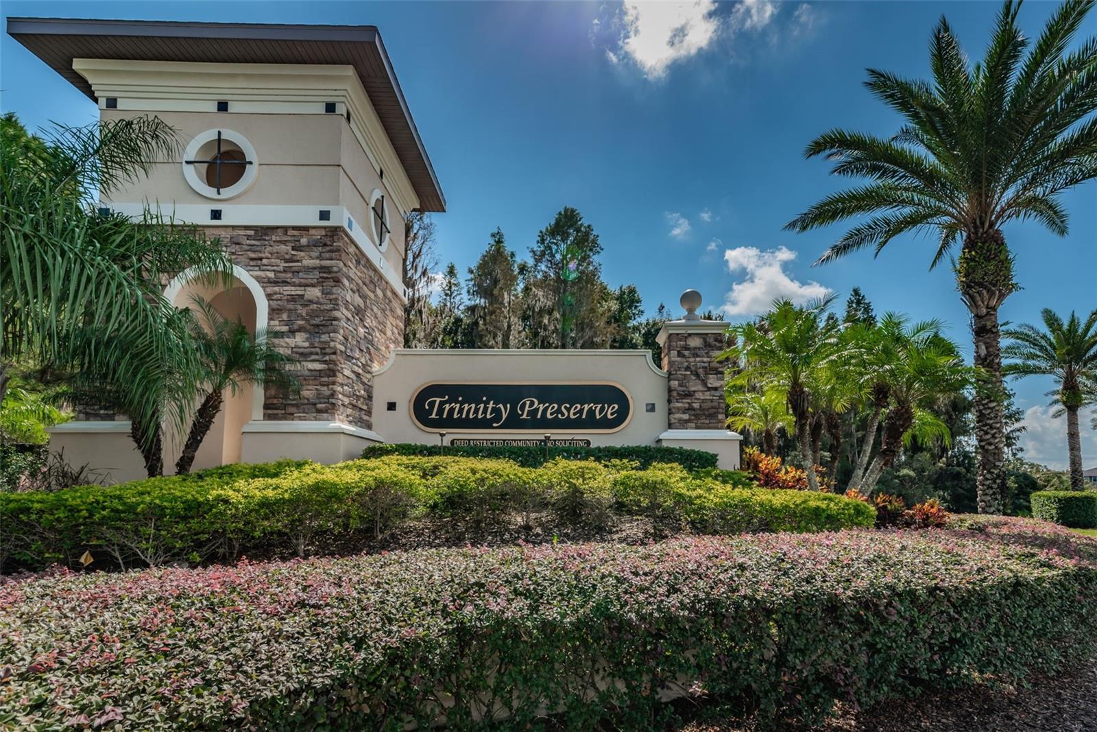 WELCOME TO TRINITY PRESERVE! IN THE HEART OF TRINITY!