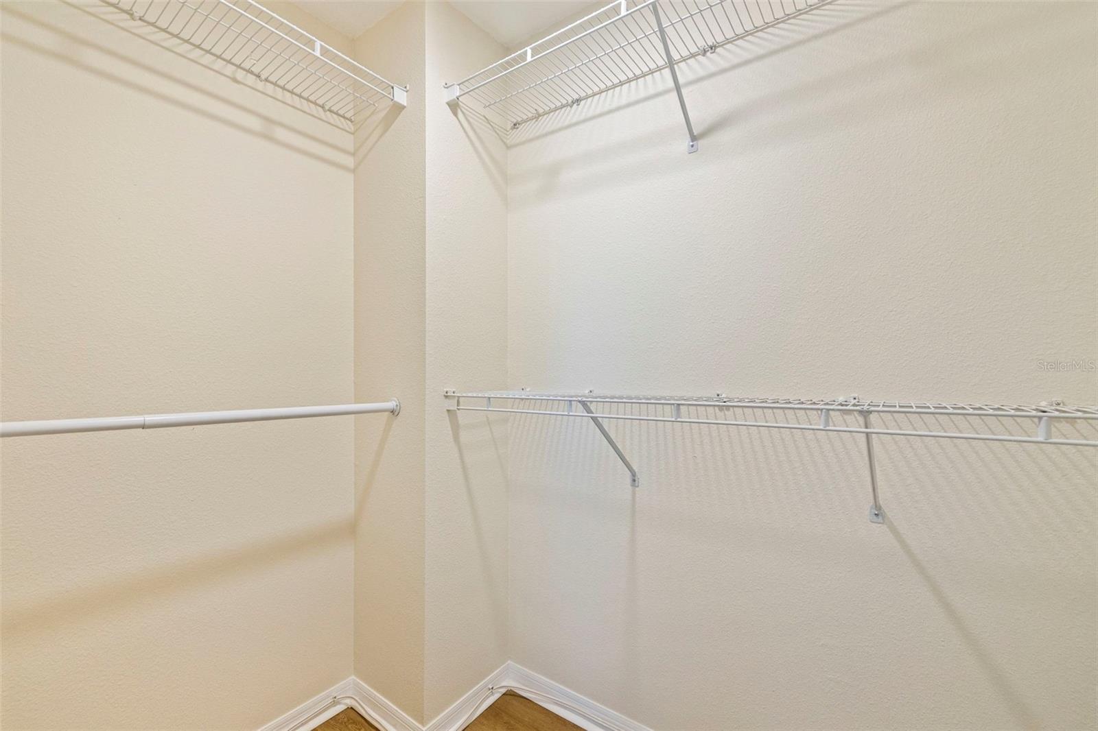 Primary Walk-In Closet