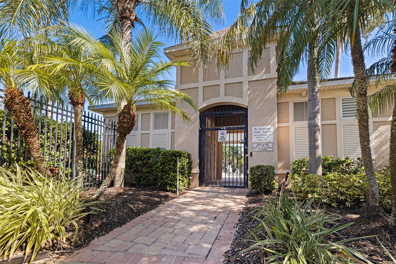 Pool Entrance