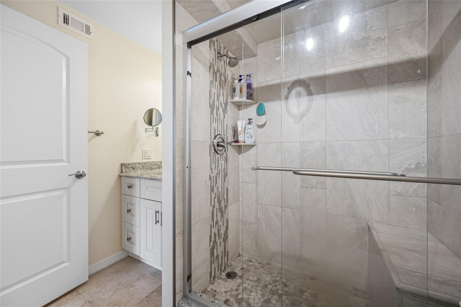 En Suite oversized custom shower
