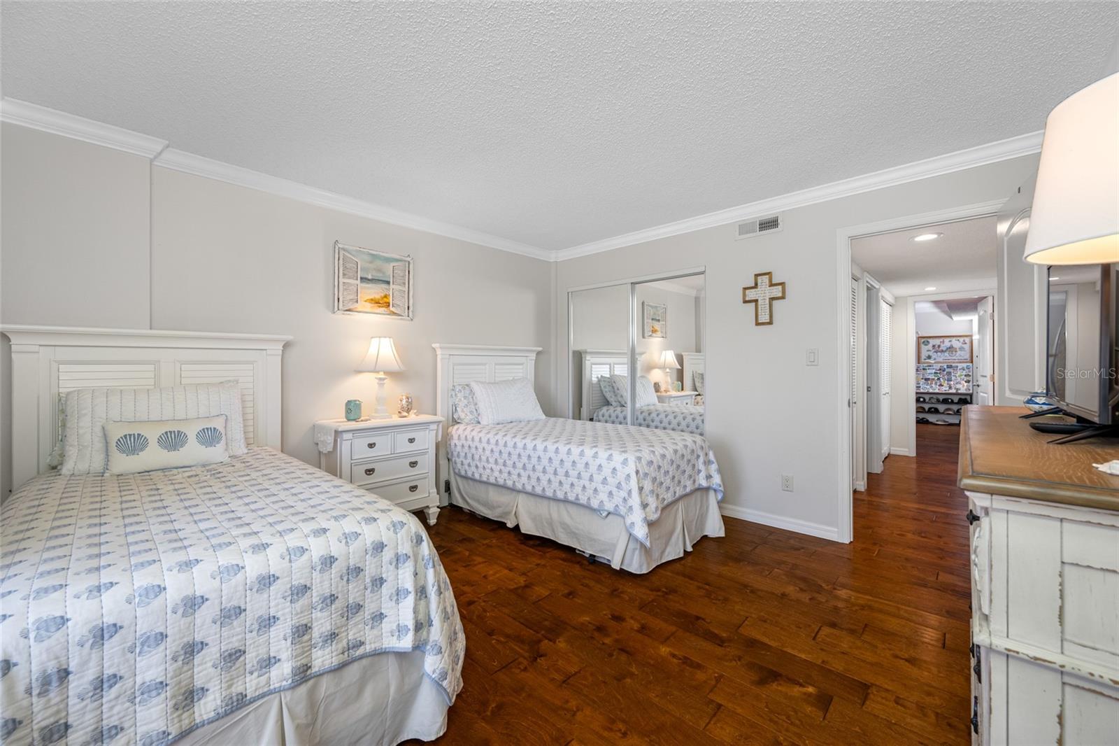 2nd Bedroom with built in closet