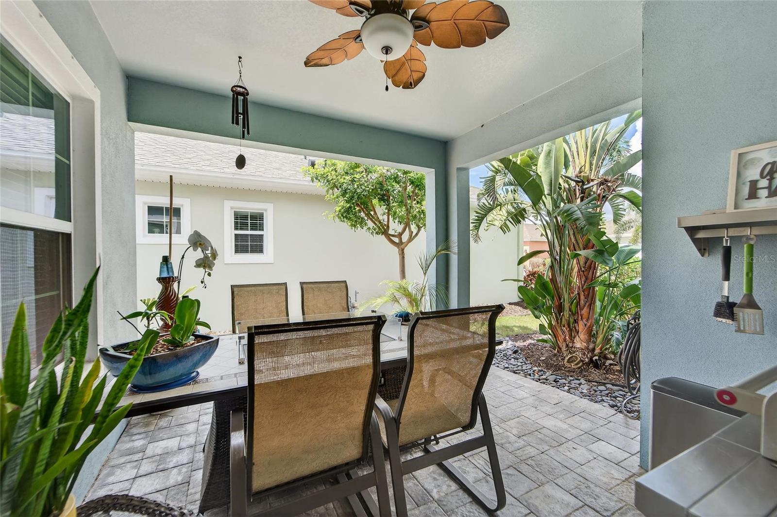 Covered Rear Patio