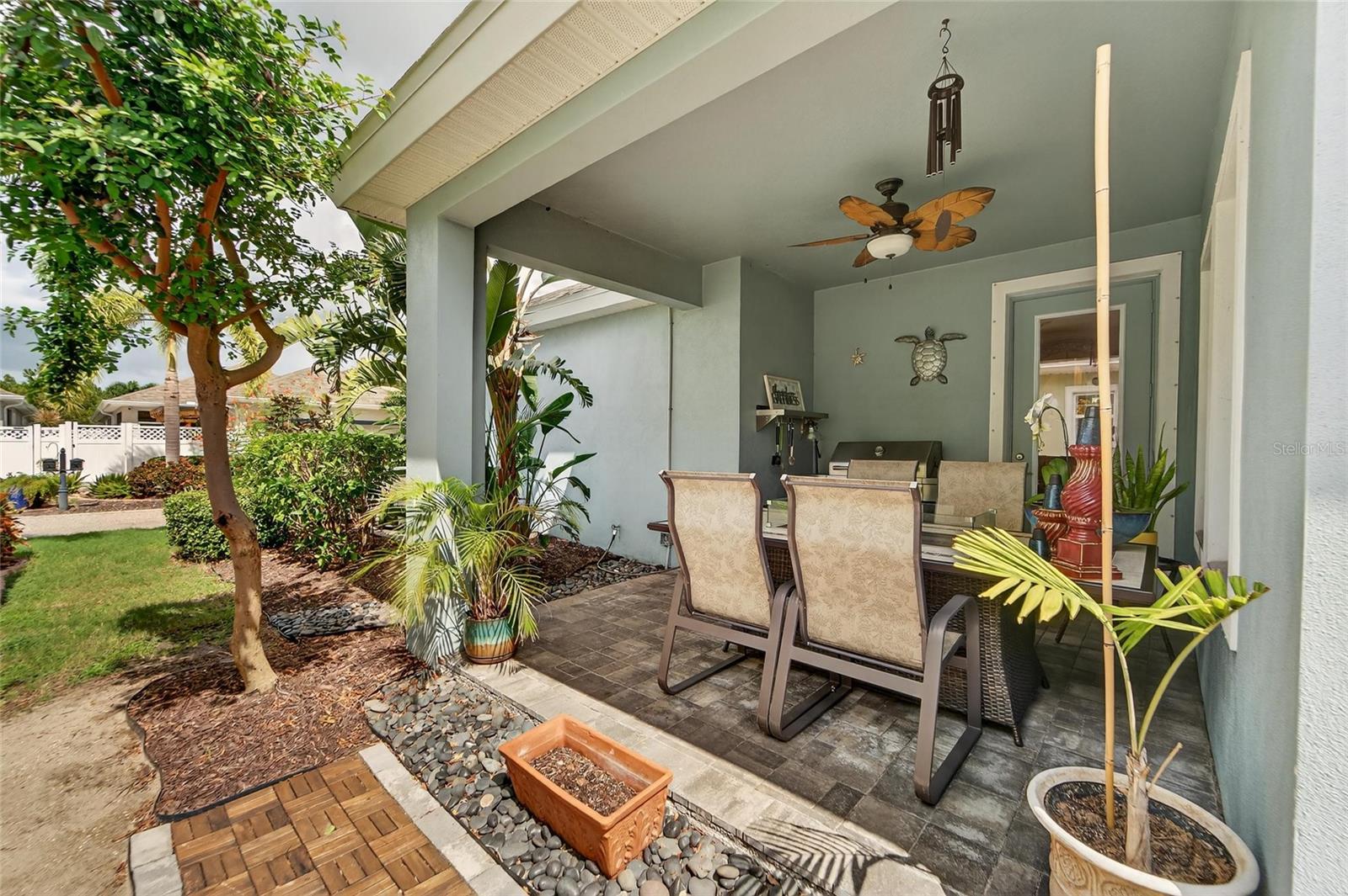 Rear Patio View