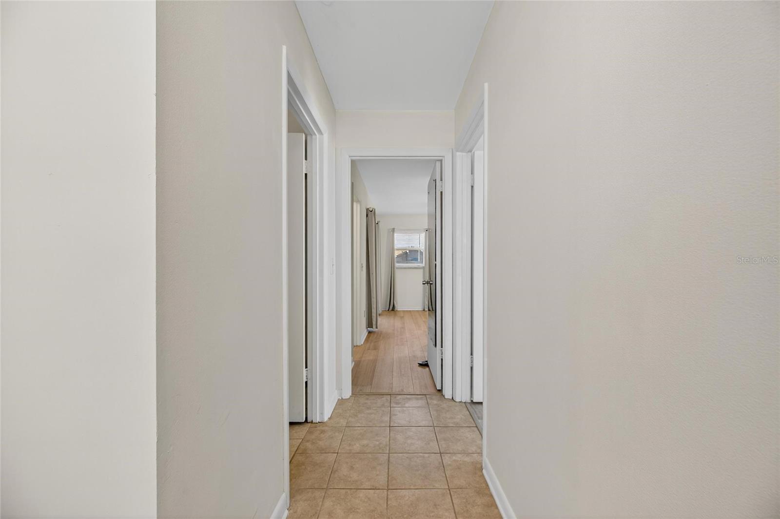 Hallway to Beds and Baths