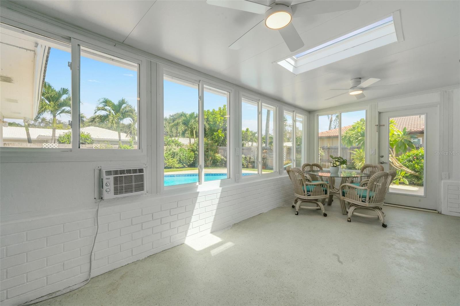 Sun Room with air conditioning