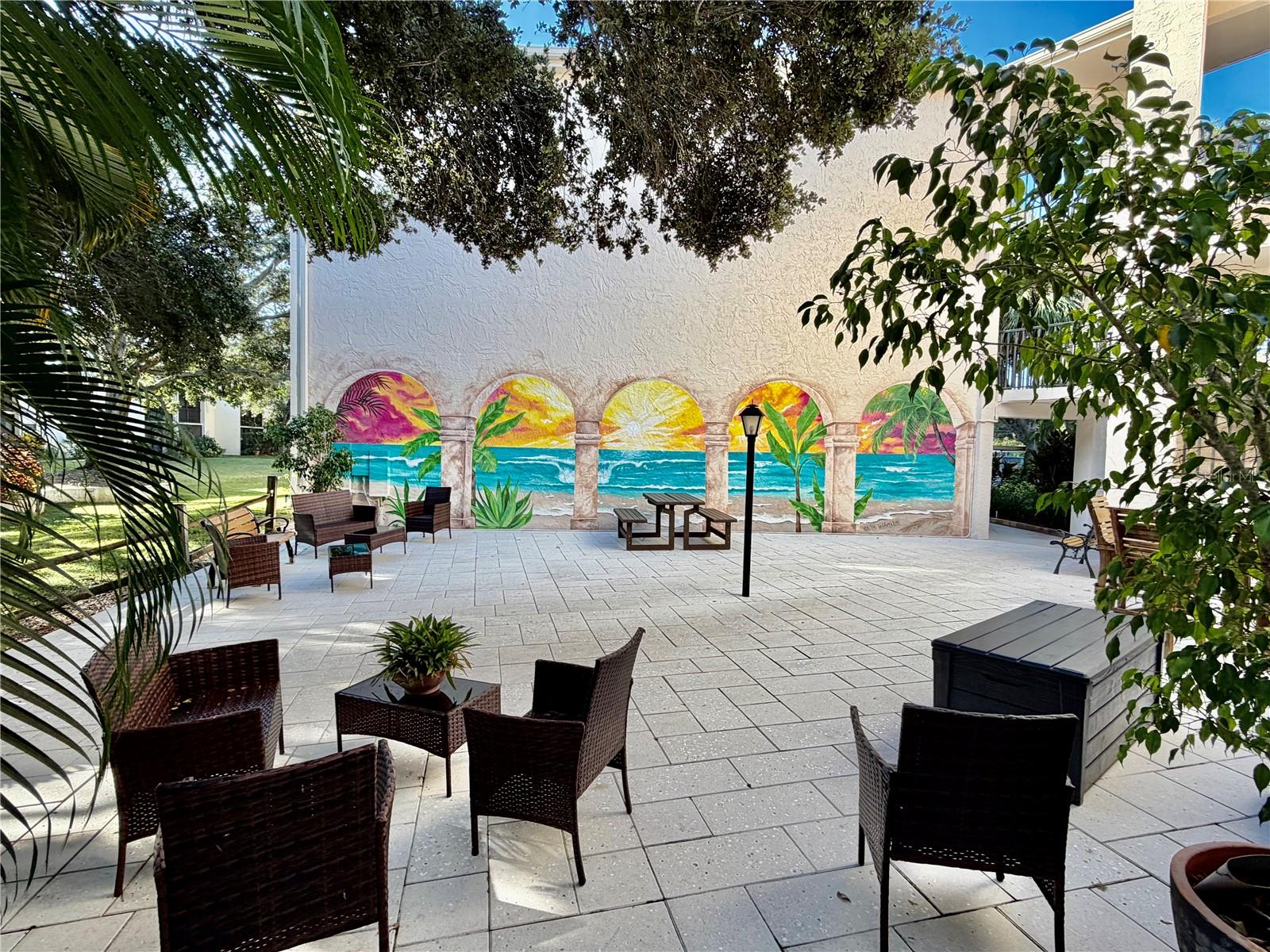 Between Building Courtyard