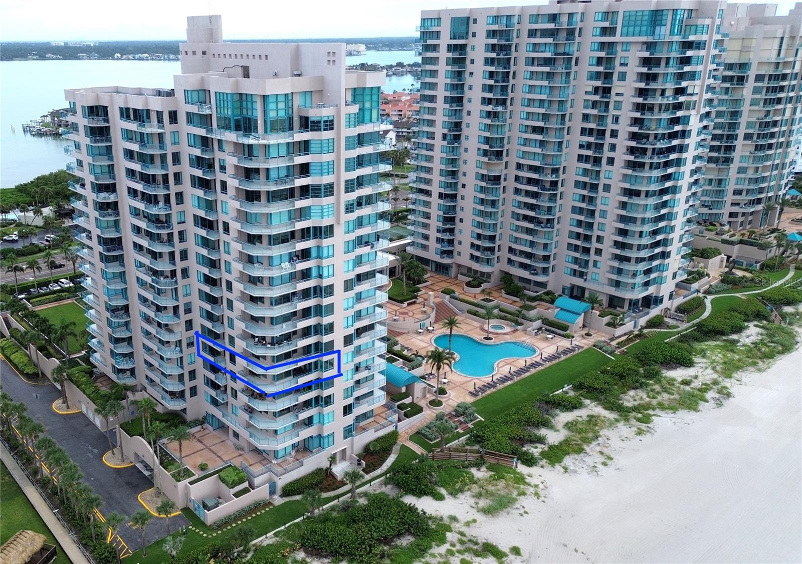 Ultimar One and this units location near pools and amenities