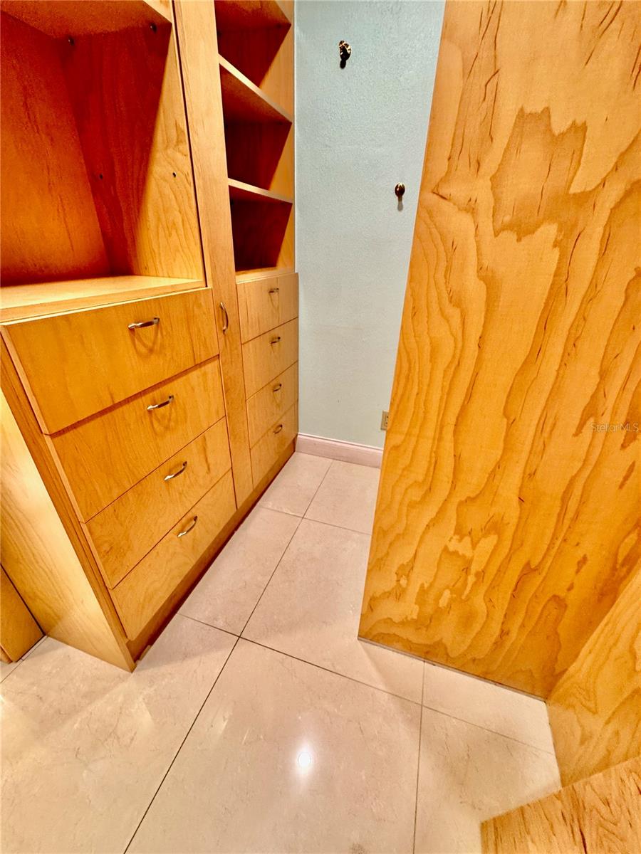 Master Closet Tons of storage