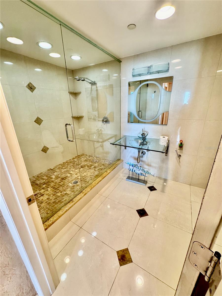 Master Bath awesome dual shower