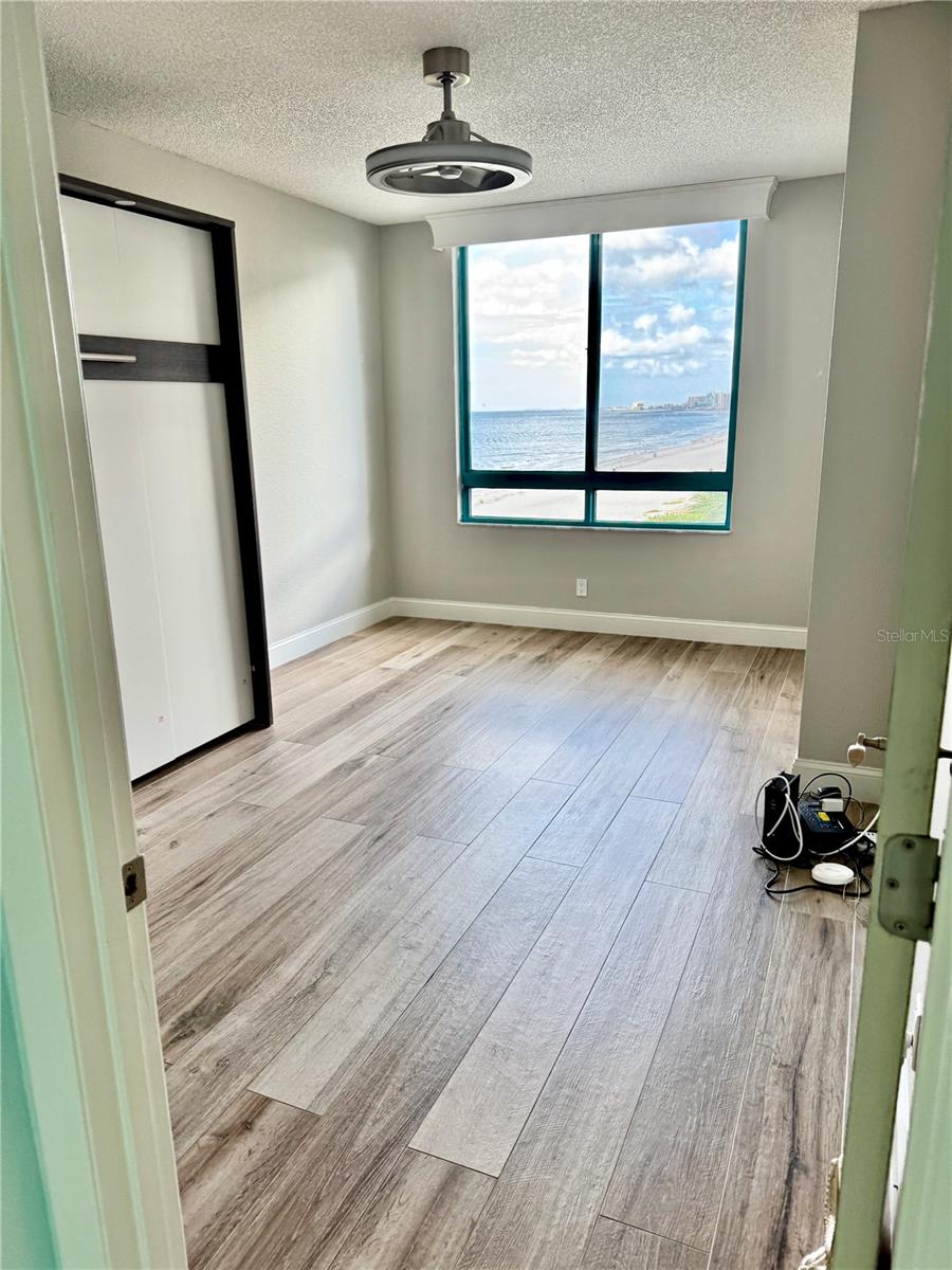 2nd Bedroom with Queen Murphy bed installed