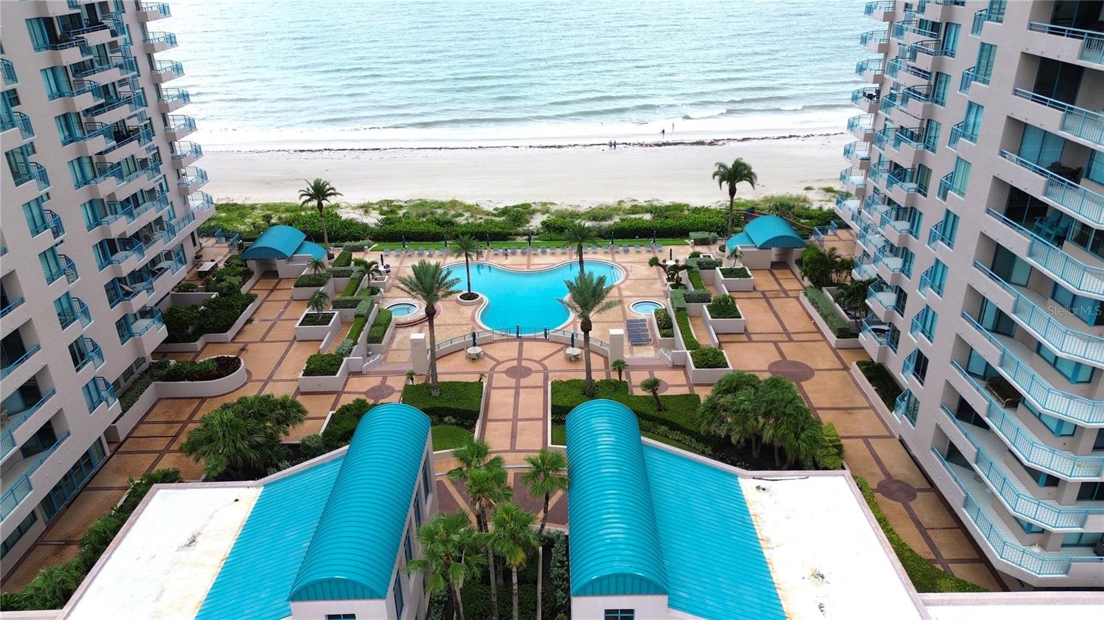 The "mickey" pool area