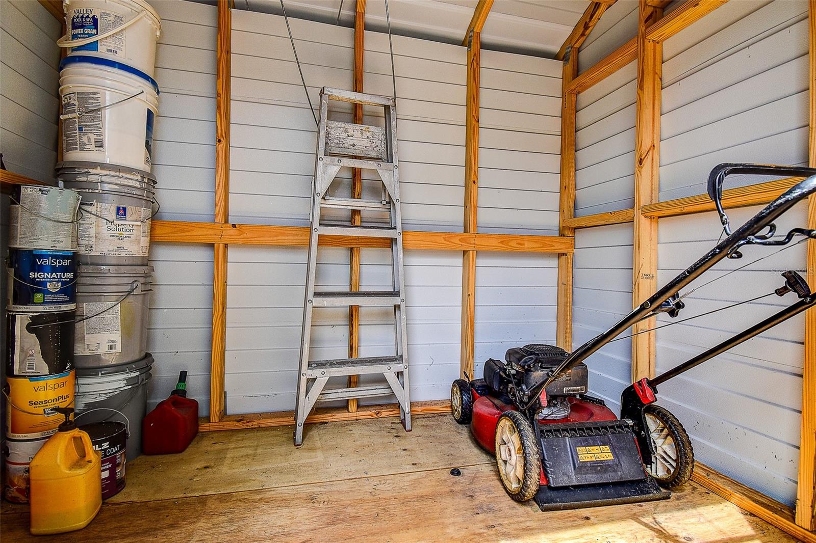 Inside Shed Yes it is staying