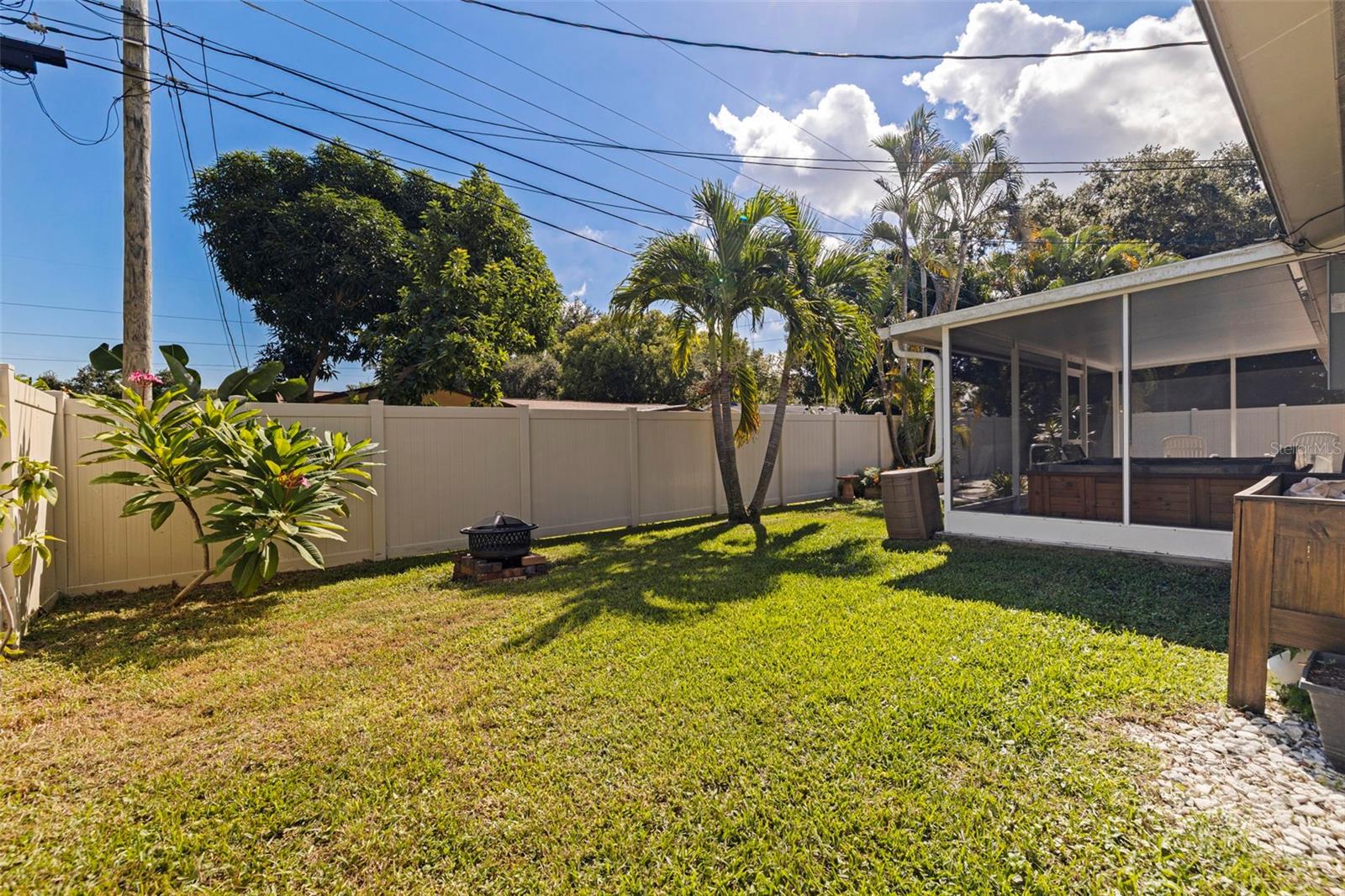 Plenty of grassy area