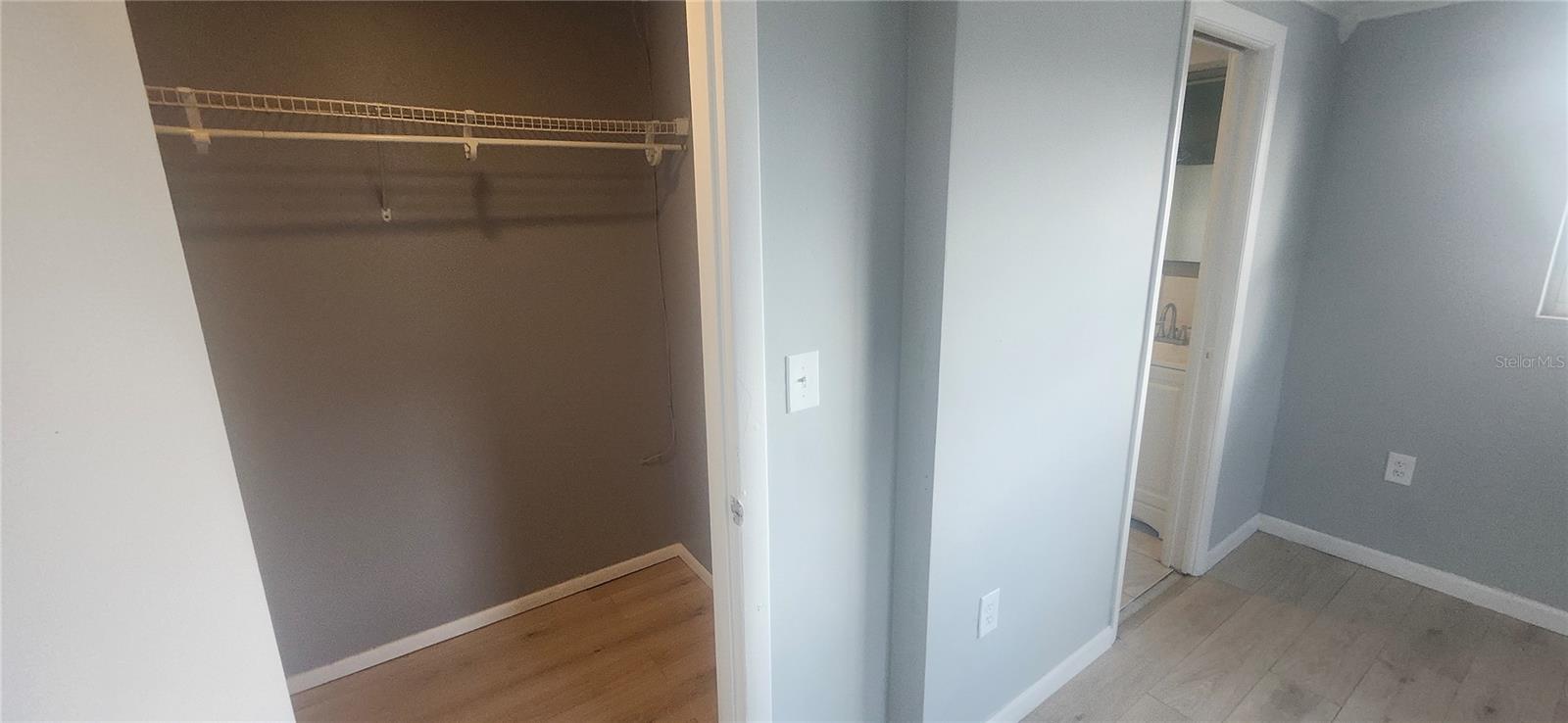 Bedroom 2 closet.