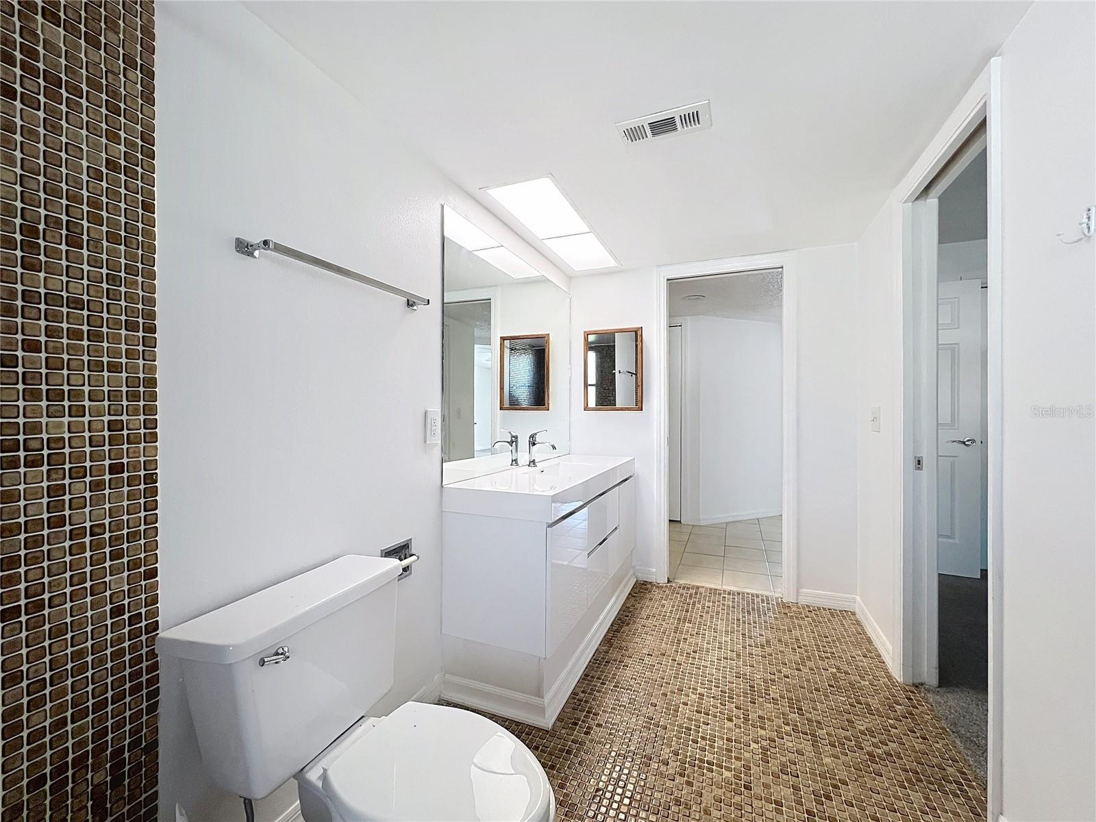 Actual second bathroom.