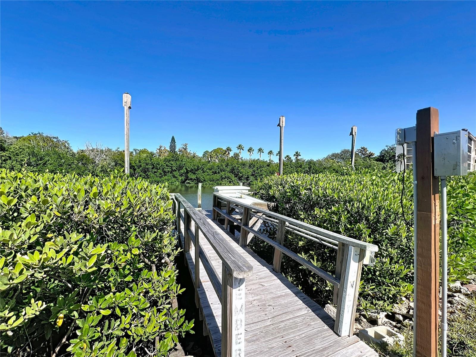 Boating is for condo owners only! No public access.