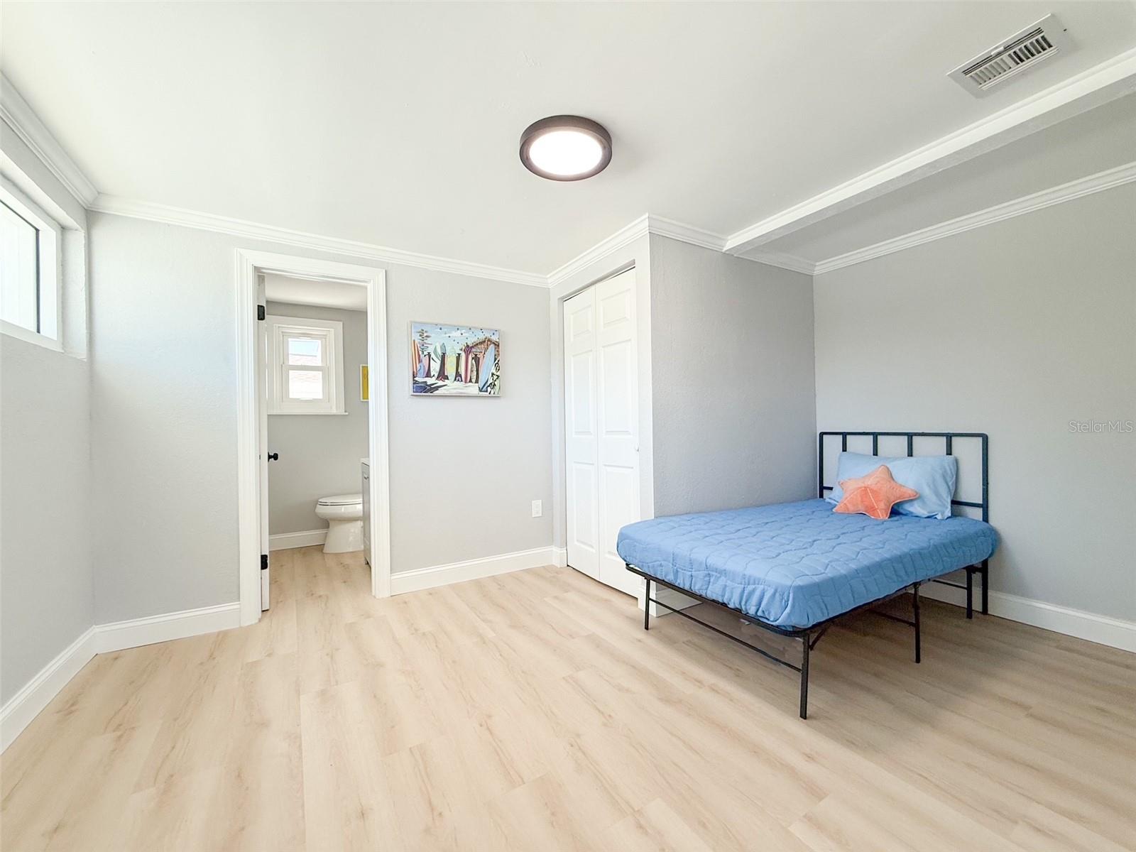 Bedroom #4 with en-suite downstairs.