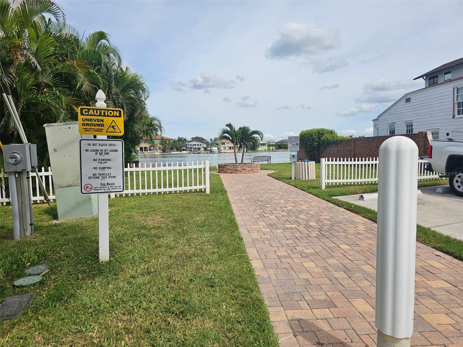 Intercoastal Pocket Park Across the Street