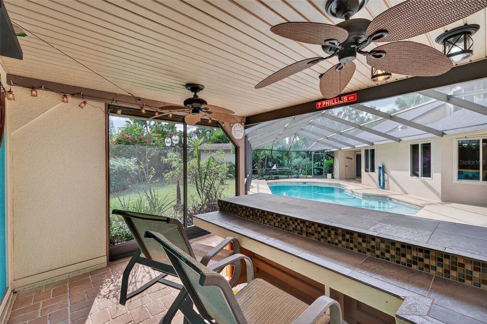 pool house