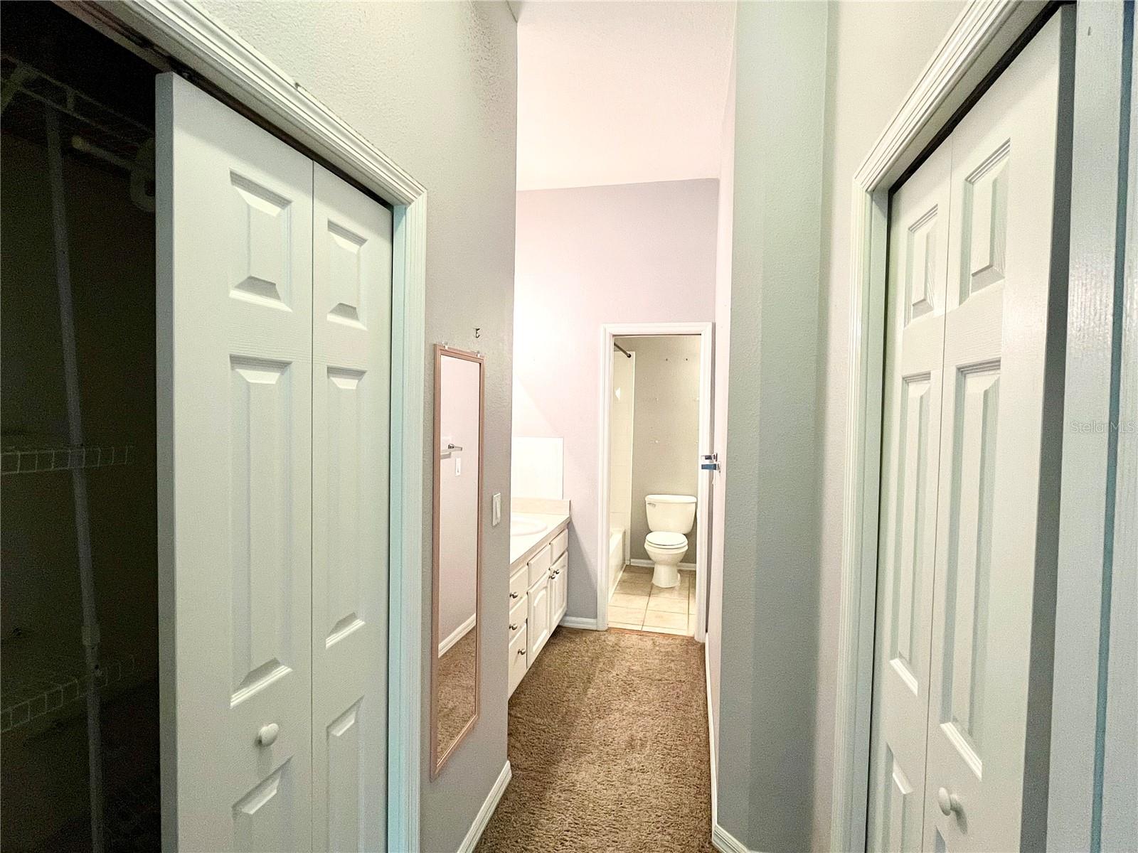 Dressing Area in Master